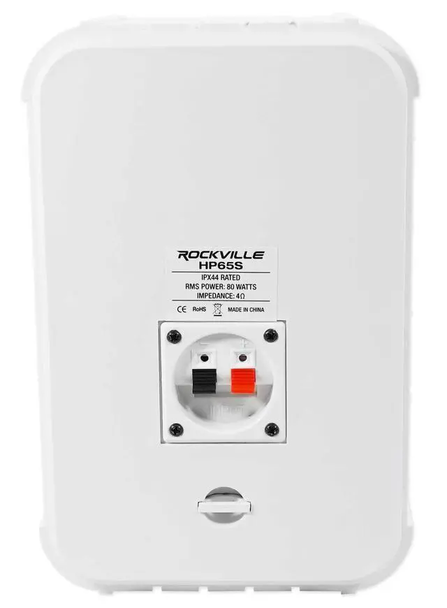 Alt view image 4 of 6 - Pair RockvilIe HP65S 6.5" Marine Box Speakers with Swivel Bracket for Boats