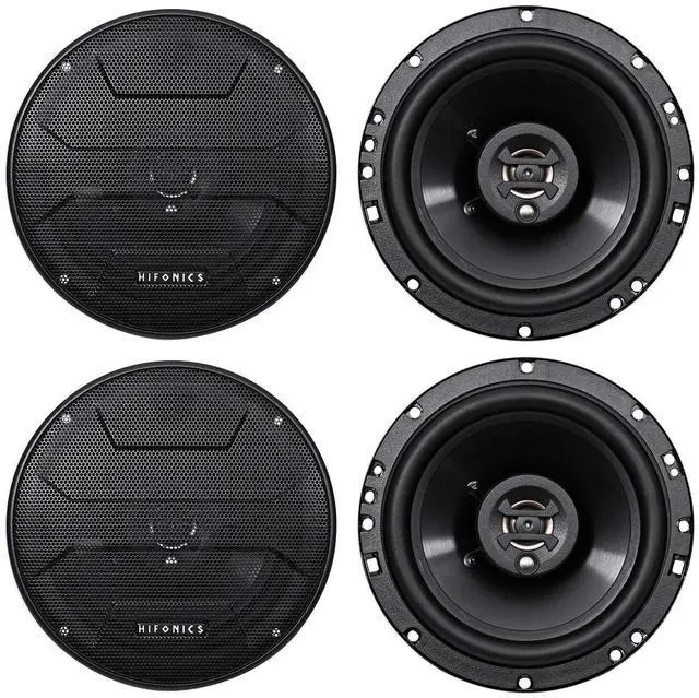 Main image of (2) Pair Hifonics ZS653 6.5" 600 Watt Car Stereo Speaker (4 Items)