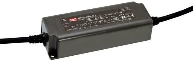 Main image of MW NPF-40D-12 12V 3.34A 40W Single Output Switching with PFC LED Power Supply
