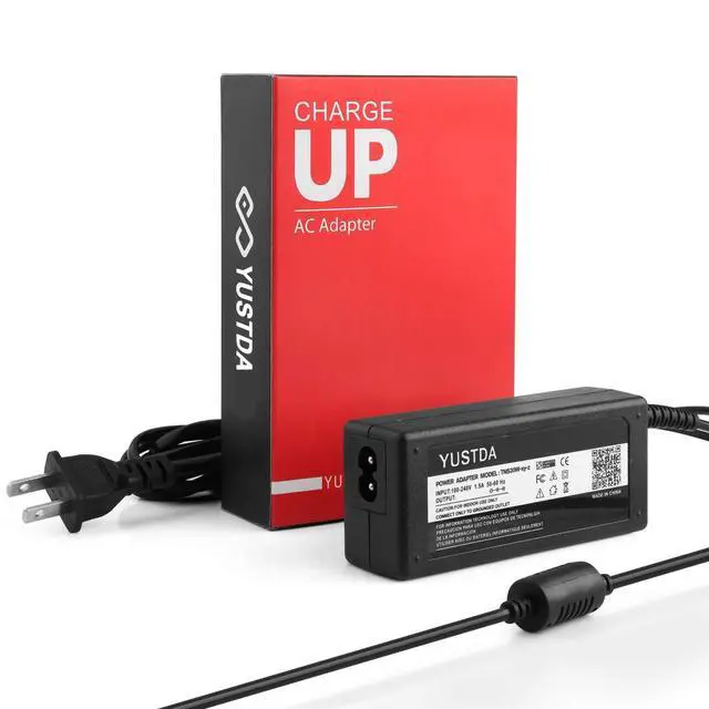 Alt view image 5 of 5 - New AC/DC Adapter Replacement for Anker A1720 521 200W/256Wh Portable Power Station Solar Generator Backup Battery LiFePO4 11-28V 5.5A 65W Power Supply Cord Cable Battery Charger Mains PSU