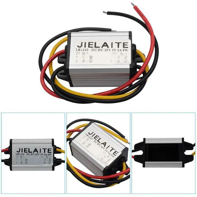 Alt view image 3 of 4 - Waterproof DC Buck Converter Voltage Regulator 12V to 6V Step Down Power Supply Converter Regulator Module