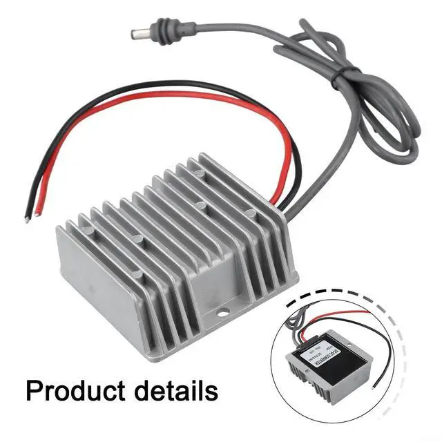 Alt view image 6 of 7 - DC Power Converter 12V/24V to 57V 4.5A Step Up Voltage Regulator Module with IP68 Aluminum Shell for Starlink for Gen3