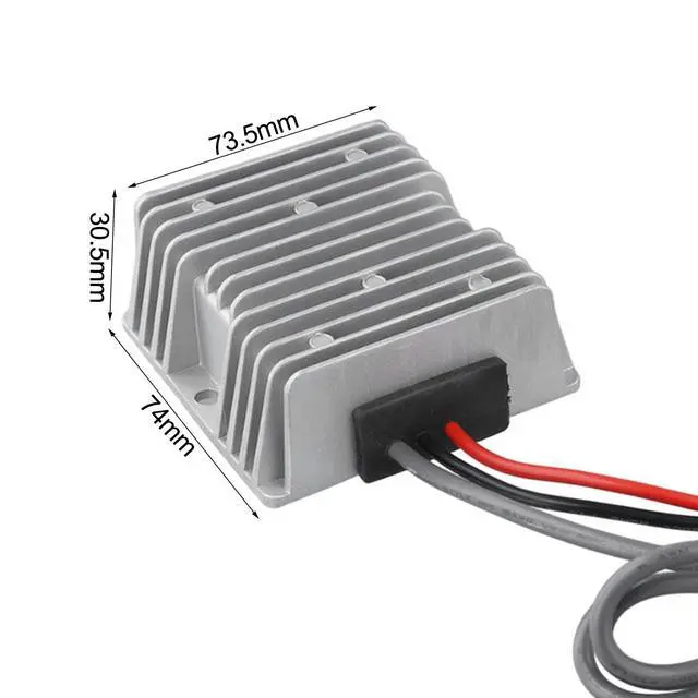 Alt view image 7 of 7 - DC Power Converter 12V/24V to 57V 4.5A Step Up Voltage Regulator Module with IP68 Aluminum Shell for Starlink for Gen3