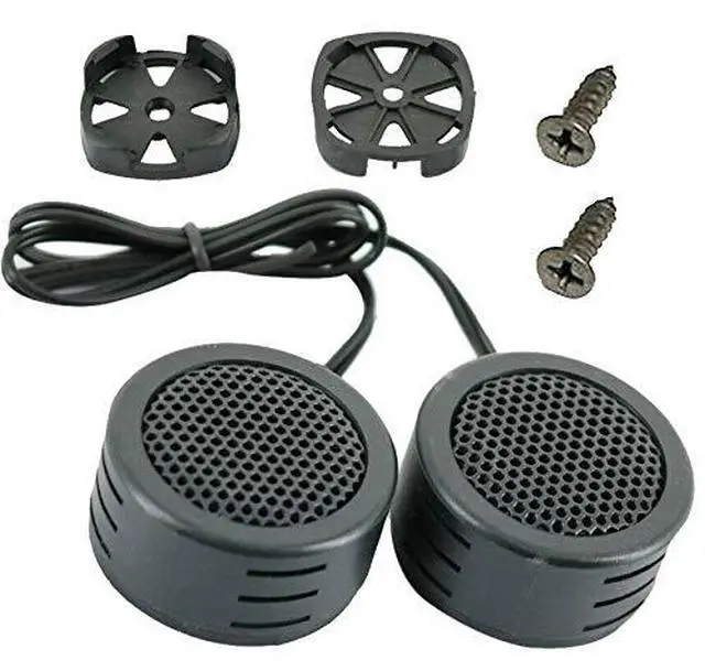 Alt view image 4 of 7 - 10 Pairs of AB-204TW 3000 Watts Maximum Power Handling Car Audio Piezo Super Dome Tweeter 1 Inch High Power and Sensitivity Dome Surface Mounting Tweeters