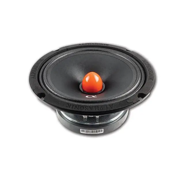 Alt view image 4 of 6 - 1 Pair of NMR80 Neuron Series 8" 800 Watts Max 200 Watts RMS Mid-Range Car Audio Speaker 4-Ohm Cloth Surround, Non Pressed Paper Cone, Ferrite Magnet
