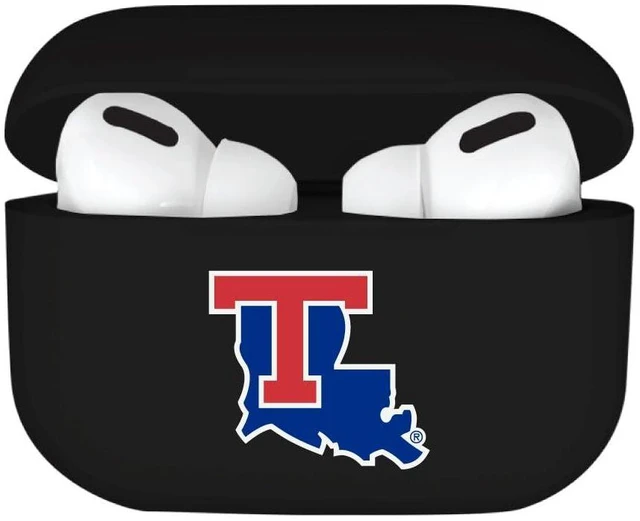 Alt view image 2 of 5 - AirPods Case, Louisiana Tech AirPods (3rd Gen) / White (TPU)