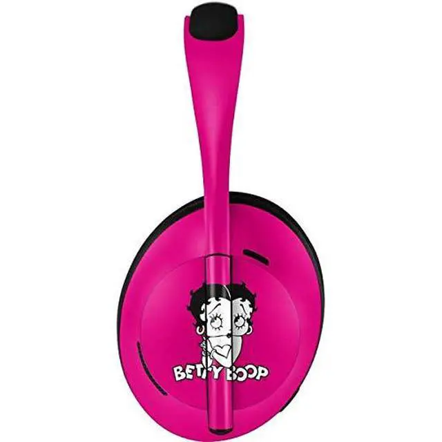 Alt view image 2 of 4 - Decal Audio Skin Compatible with Bose Noise Cancelling Headphones 700 - Officially Licensed Betty Boop Betty Boop Pink Background Design