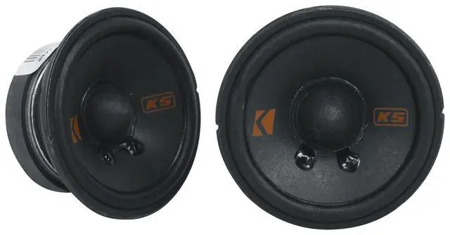 Alt view image 2 of 7 - Bundle: (1) 2 Kicker 51KSC2704 KSC270 2.75" Mid/Tweeters Fits GM/Chrysler/Subaru/Jeep/Toyota Bundle with (1) Rockville RPB2-BLACK Handheld Wireless Portable Bluetooth Speaker (2 Item)