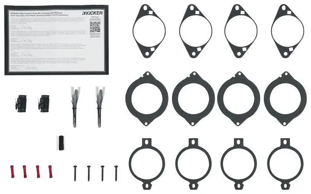 Alt view image 5 of 7 - Bundle: (1) 2 Kicker 51KSC2704 KSC270 2.75" Mid/Tweeters Fits GM/Chrysler/Subaru/Jeep/Toyota Bundle with (1) Rockville RPB2-BLACK Handheld Wireless Portable Bluetooth Speaker (2 Item)