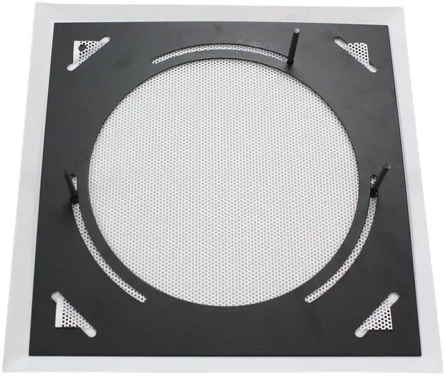 Alt view image 2 of 4 - Fa170-6 Square Grill For 6" Strategy Speakers Loudspeaker Ceiling Mount, White
