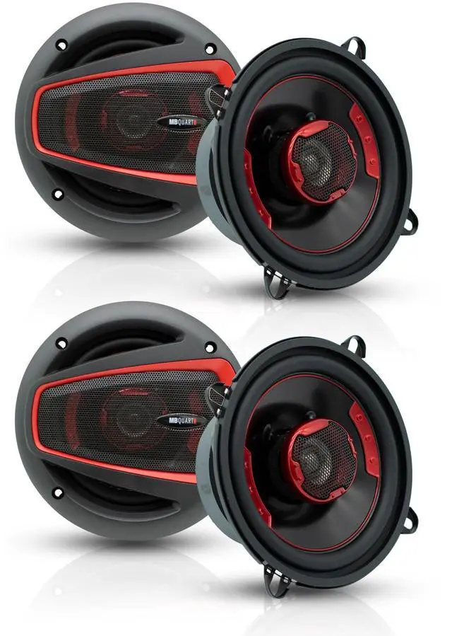 Main image of XK2-113 Speaker Bundle: Two Pairs of 5.25-Inch 180 Watt 2-Way Coaxial Speaker Systems for Premium Car Audio