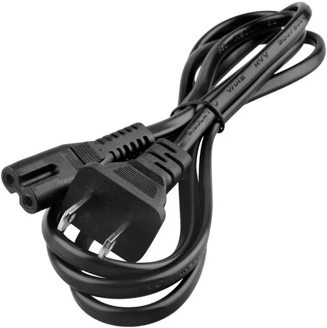 Alt view image 2 of 4 - 2-Prong AC Power Cord Compatible with Samsung MX-ST90B MX-ST40B MX-ST50B MXT40 MX-T40 MX-T40/ZA MXT50 MX-T50 MX-T50/ZA MXT70 MX-T70 MX-T70/ZA Speaker
