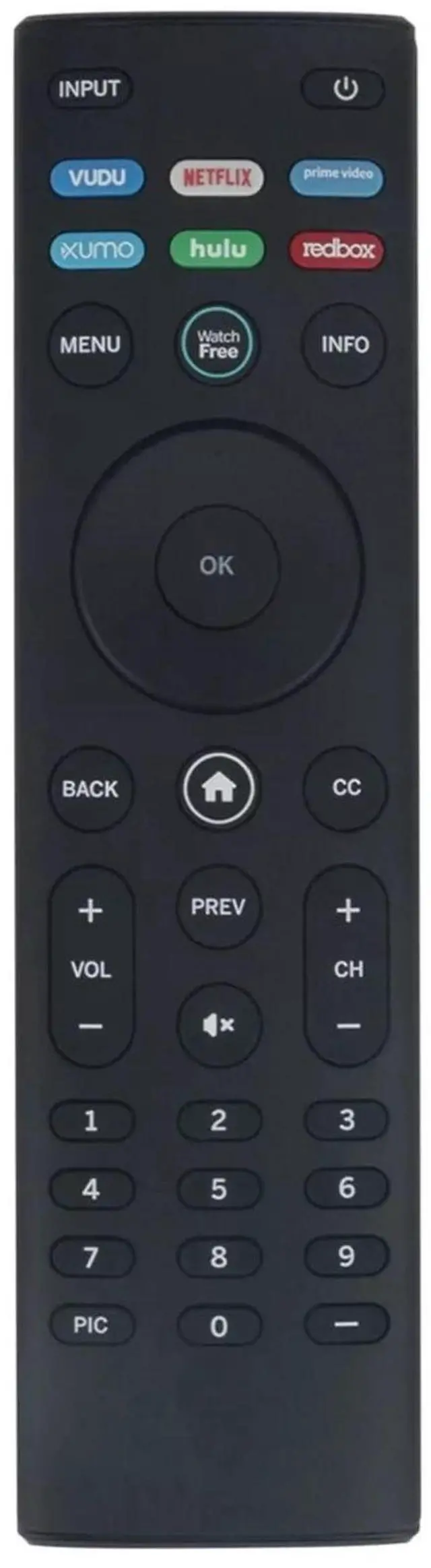 Main image of Replacement Remote Control Controller for VIZIO VFD43M-0804 43, VHD24M-0810 24" Full HD Smart TV