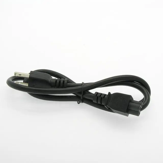 Alt view image 3 of 5 - 10 Ft 3 Prong AC Laptop Power Cord Cable for Dell IBM Hp Compaq Asus Sony Toshiba Lenovo Acer Gateway Notebook Computer Charger Spare: IEC-60320 IEC320 C5 to NEMA 5-15P