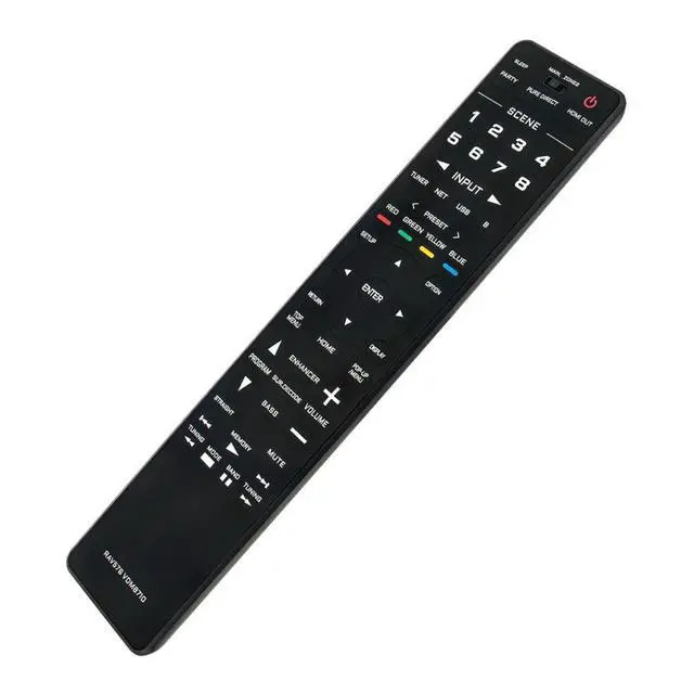 Alt view image 2 of 5 - RAV576 VDM8710 Replacement Remote Control for Yamaha AV Receiver | Use in Living Rooms or Rooms, No programming or pairing needed, Replace Remote Compatible Models RX-A2A RX-A4A RX-A6A