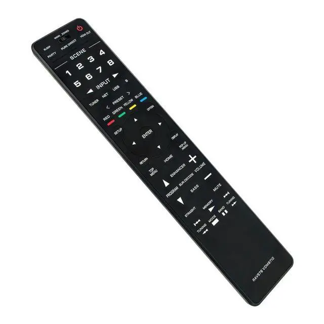 Alt view image 3 of 5 - RAV576 VDM8710 Replacement Remote Control for Yamaha AV Receiver | Use in Living Rooms or Rooms, No programming or pairing needed, Replace Remote Compatible Models RX-A2A RX-A4A RX-A6A