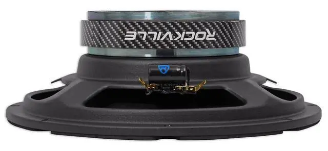 Alt view image 7 of 7 - RXM104 10" 4-Ohm Car Audio Speaker with Bullet, 2-Pack | 600W Peak / 300W RMS, Kevlar Cone, 2" CCAW Voice Coil, 40 Oz Magnet, Wire Mesh Grille, 94dB, 60Hz-10kHz, Mid-Bass/Midrange