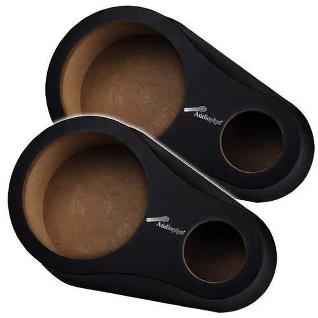 Alt view image 3 of 3 - Nippon ISPODWD6TBLK2 Pipeman 6" Wood Speaker Pod with Tweeter openingPair