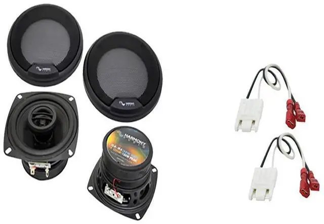 Main image of Front Door Speakers Fits Cadillac Seville 1984-1991 HA-R4 | Direct factory replacement, clear balanced sound, easy bolt-in car upgrade, revives aging original equipment