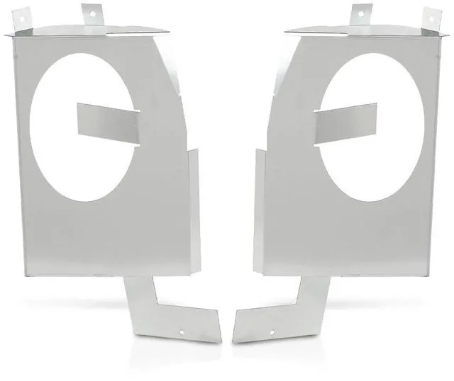 Main image of Speaker Brackets Kit Compatible with 1972-1993 Dodge Truck D150 D300 Cab Corner 6x9 Speaker, Only Fits Regular Cab Trucks
