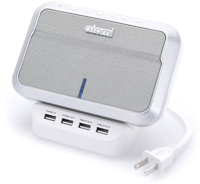 Main image of Sound Hub - Portable Bluetooth Wireless Speaker Plus 4-Port USB Charge Station