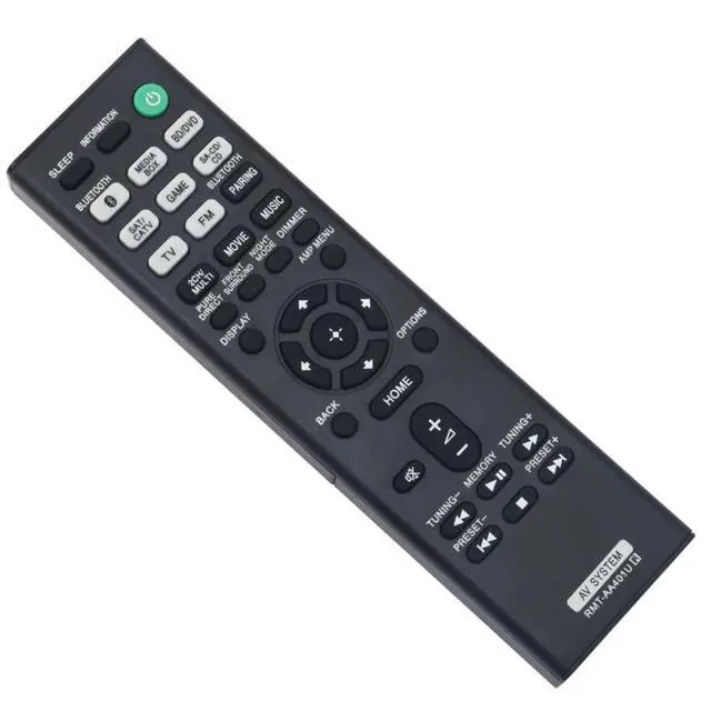 Alt view image 2 of 5 - RMT-AA401U Remote Control for Sony AV Receiver Home Theater System | Use in Living Rooms or Rooms, No programming or pairing needed, Replace Remote Compatible Models STR-DH590 STR-DH790