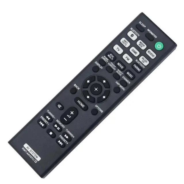 Alt view image 3 of 5 - RMT-AA401U Remote Control for Sony AV Receiver Home Theater System | Use in Living Rooms or Rooms, No programming or pairing needed, Replace Remote Compatible Models STR-DH590 STR-DH790