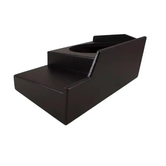 Alt view image 3 of 3 - Single 12" Sub Box Fits 99-06 Chevy Silverado Ext Cab ASC Enclosure | Precision-cut MDF build, bolt-in install, charcoal carpet finish, air-tight seal, 12 inch size, subwoofer fit for trucks