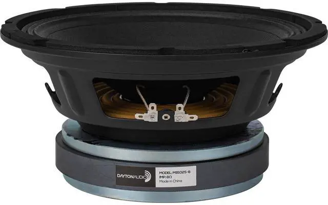 Main image of MB1025-8 10" Professional High Power Midbass Driver 8 Ohm