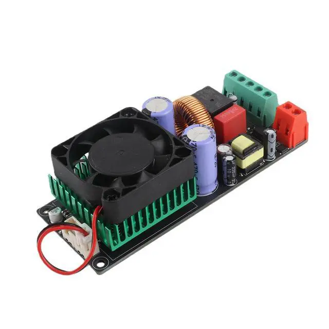 Alt view image 6 of 6 - Power Amplifier Board, 110V 220V AC 500W Class D Sound PCB Material Single Channel, Digital Amplifier Board for Store Home Theater