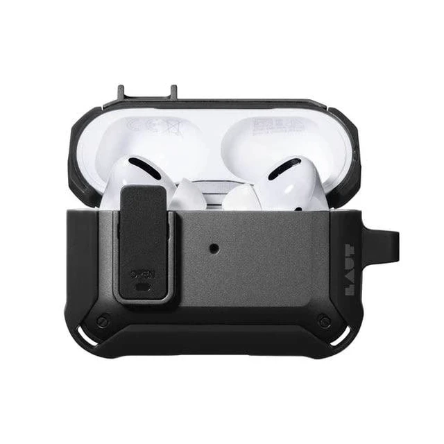 Alt view image 5 of 5 - ZENTRY case for AirPods Pro (1st & 2nd Generation) - Black