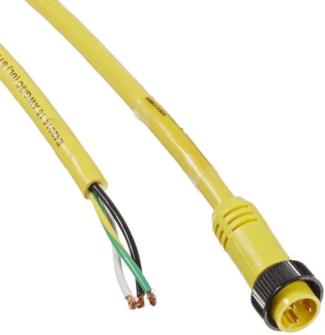 Main image of Brad Harrison 1300060529 Mini-Change A-Size Single Ended Male to Pigtail Cordset