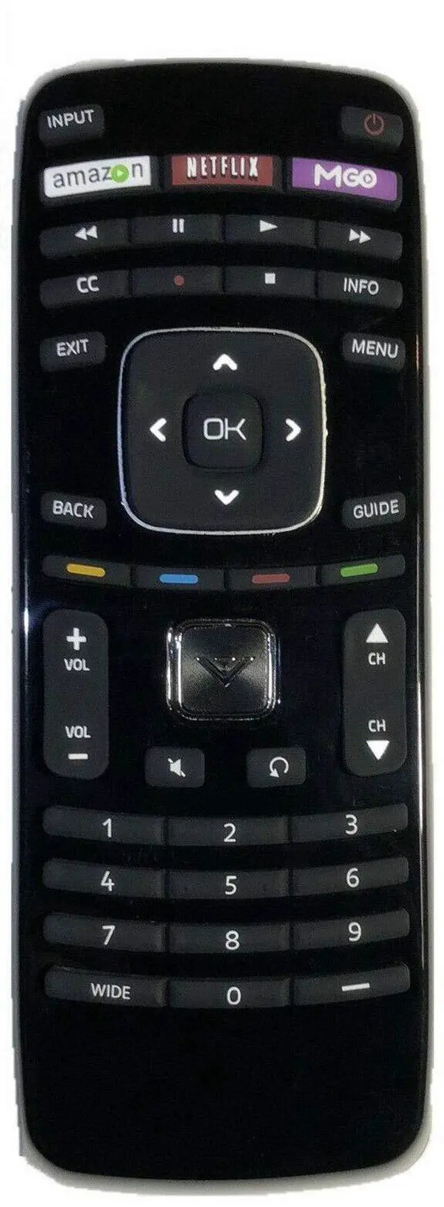 Main image of Remote XRT112 for Vizio M550SL, E322VL, E422VL, E472VL, E472VLE, E552VL | Smart TV MGO Netflix Amazon Internet Apps Replaced