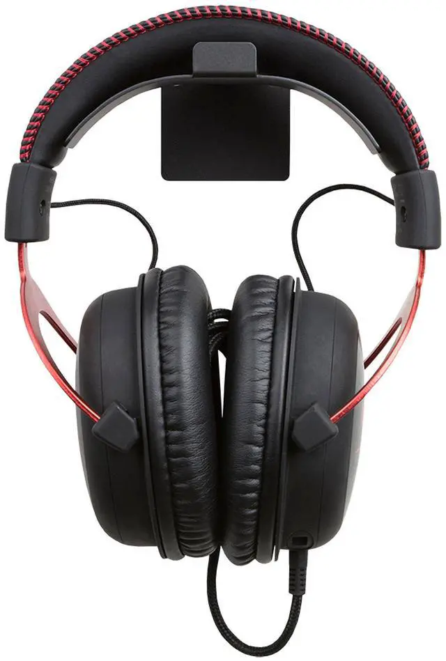 Main image of Uni-H Universal Headset Wall Mount - Made in USA, Black Steel Gaming Accessories for Gaming Headsets, Headphones, VR Headsets and More