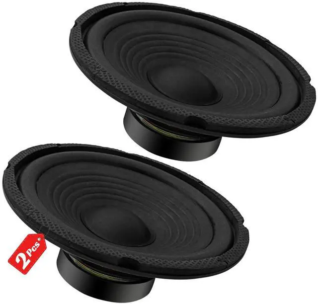 Main image of Car Subwoofer 6 Inch Pair 300W High Powered Vehicle Component Pro Audio Speaker System 4 Ohm 8 Oz Magnet w/High-Temperature CCAW Voice Coil - WF 672 2 PCS
