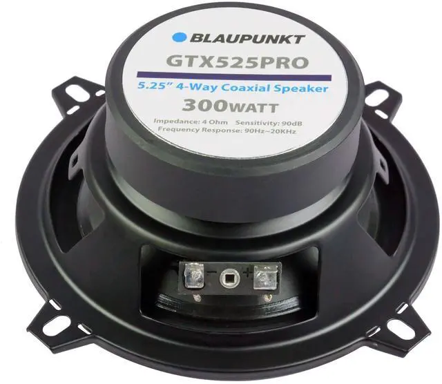 Alt view image 7 of 7 - GTX525PRO 5.25" 4-Way Car Speakers - 240W, Coaxial Speakers, 120Hz - 20kHz, 4 Ohm (2pc)