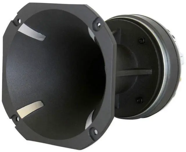 Main image of HT120 360W Compression Driver Tweeter 8 Ohm, Titanium Diaphragm, Aluminum Horn, High Sensitivity, Perfect for Car Audio and PA Systems
