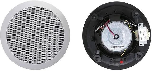 Alt view image 2 of 4 - C7V6 Ceiling Speakers 6.5" 8 70V Water-Resistant