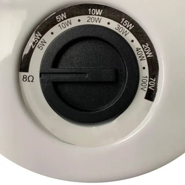 Alt view image 5 of 6 - C8O4 6.5" in-Ceiling/in-Wall Speakers with 8ohm 70v Switch