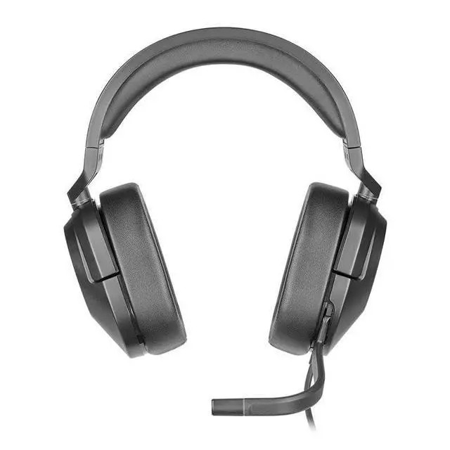 Alt view image 2 of 7 - HS55 STEREO Wired Gaming Headset - Carbon - Stereo - Mini-phone (3.5mm) - Wired - 32 Ohm - 20 Hz to 20 kHz - Over-the-head - Binaural - Circumaural - 5.91 ft Cable - Omni-directional, Uni-dire