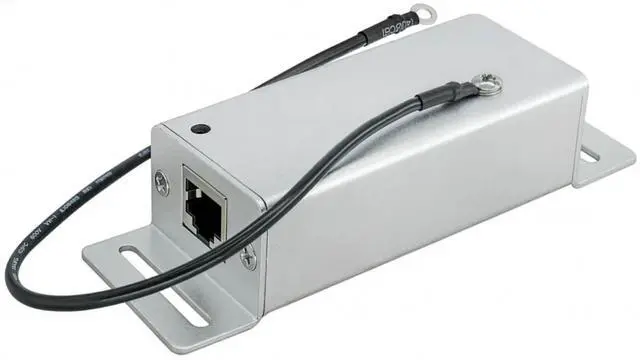 Alt view image 4 of 7 - SD-101 Surge Protector, 2.5G PoE, 1-Port RJ45 Ethernet Lightning Protector, 802.3af/at/bt & UPoE, 10KA/20KV, Indoor Network Surge Suppressor for PoE Switches & IP Cameras | TAA Compliant