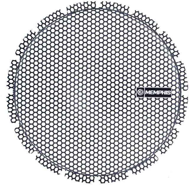 Main image of PRXG8 8" Power Reference Subwoofer Grill | Protects woofer cones from dents and damage, clean custom install look, durable protective design, easy fit on 8 inch drivers