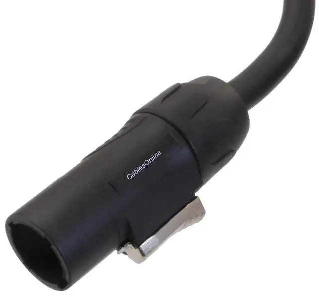 Alt view image 3 of 4 - CablesOnline, 6ft 14AWG Stage Lighting Fixture Male to Female True1 PowerCon-Compatible Power-Through Jumper Cable, PC-KT606