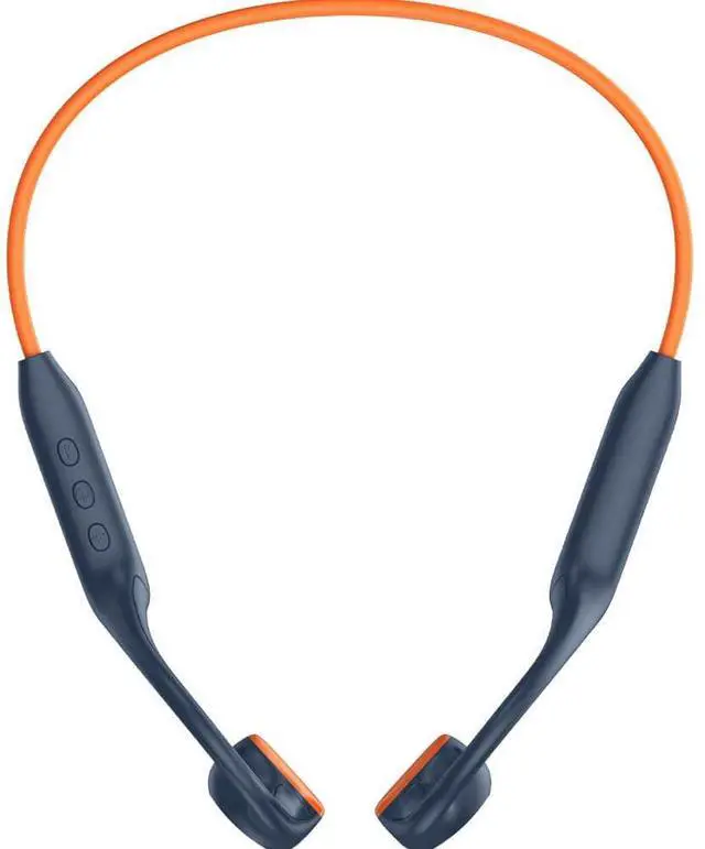 Main image of Sound Orbit Series Bone Conduction Wireless Open-Ear Bluetooth Earbuds Lightweight Sweatproof IPX5 Headphones for Running, Cycling, Gym & Outdoor Sports Black (Blue/Orange)