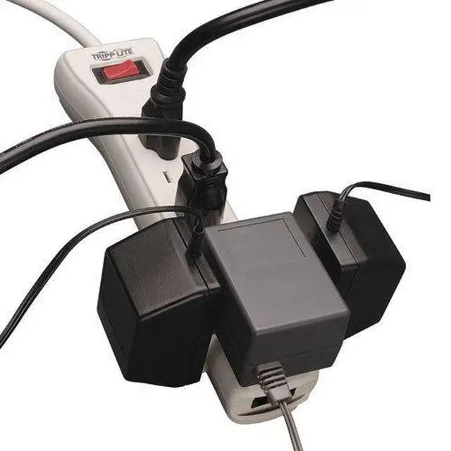 Alt view image 2 of 6 - SUPER7TEL Surge Suppressor, 7 Outlet, RJ11, 7ft Cord, 2470 Joules