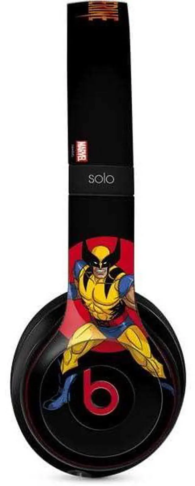 Main image of Decal Audio Skin Compatible with Beats Solo 2 Wireless - Officially Licensed Marvel X-Men Wolverine Design