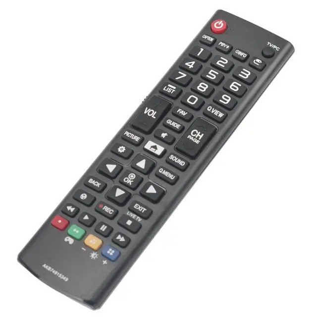 Alt view image 2 of 3 - Replacement TV Remote Control Controller for LG 24LF454B 24in Class 720p 60Hz LED HDTV