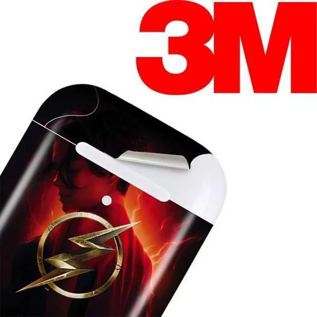 Alt view image 3 of 4 - Decal Audio Skin Compatible with Apple AirPods 2 - Officially Licensed DC Comics The Flash Movie: Supergirl Poster Design