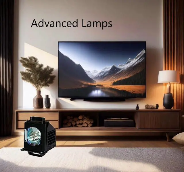 Alt view image 6 of 6 - Lamp & Housing for The Sony KDF-E50A10 TV