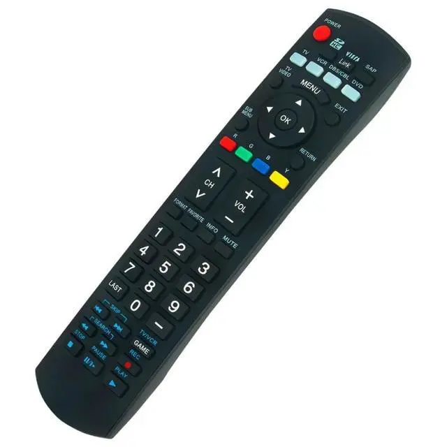 Alt view image 2 of 5 - N2QAYB000220 TV Remote Control for Panasonic TV in Living Rooms or Rooms, No Programming or Pairing Needed, Replacement Remote Compatible Models TC-32LZ800 TC-37LZ800 TH-42PZ800U TH-42PZ85 TH-46PZ800